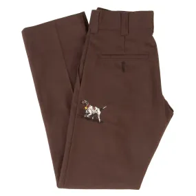 303 Boards - 303 Bird Dog x Dickies Skateboarding Slim Fit Pants (Chocolate Brown)