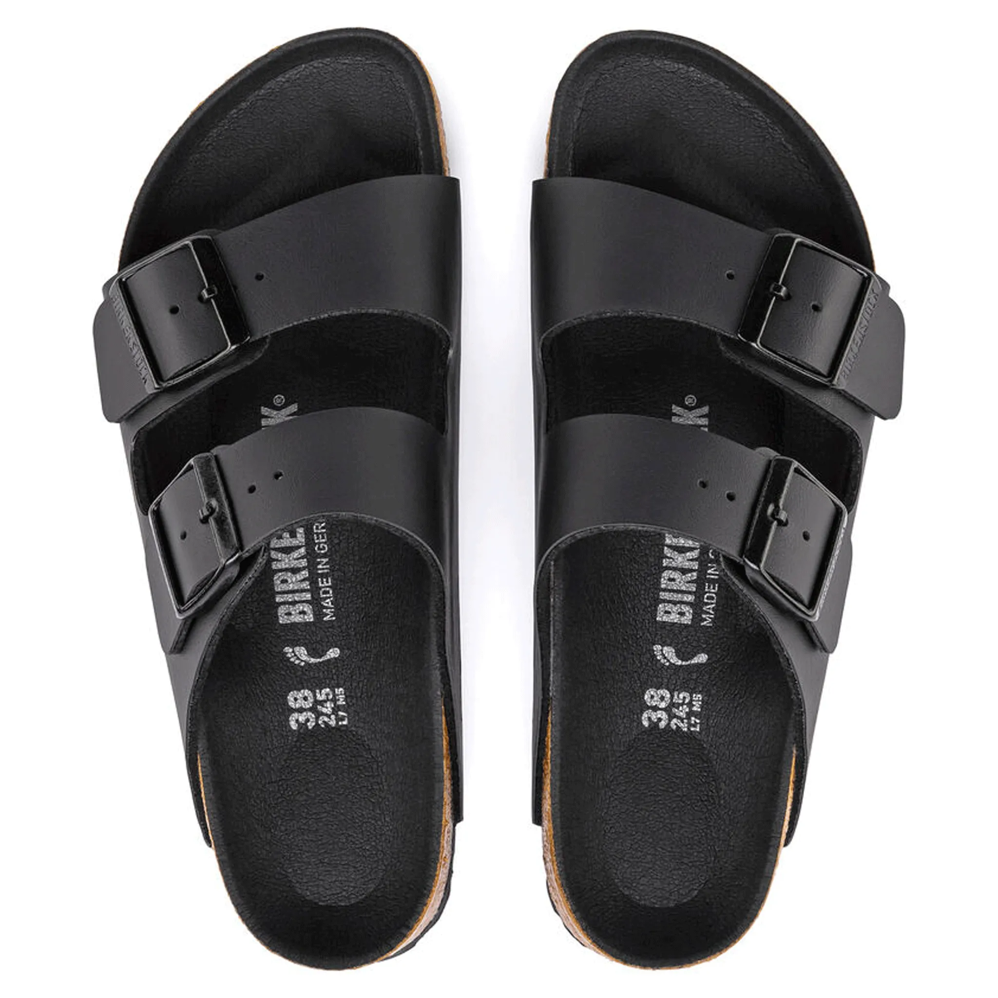 BIRKENSTOCK Arizona Sandal - Birko-Flor Triples Black