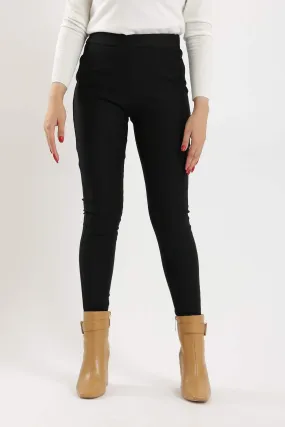 Black High Rise Leggings