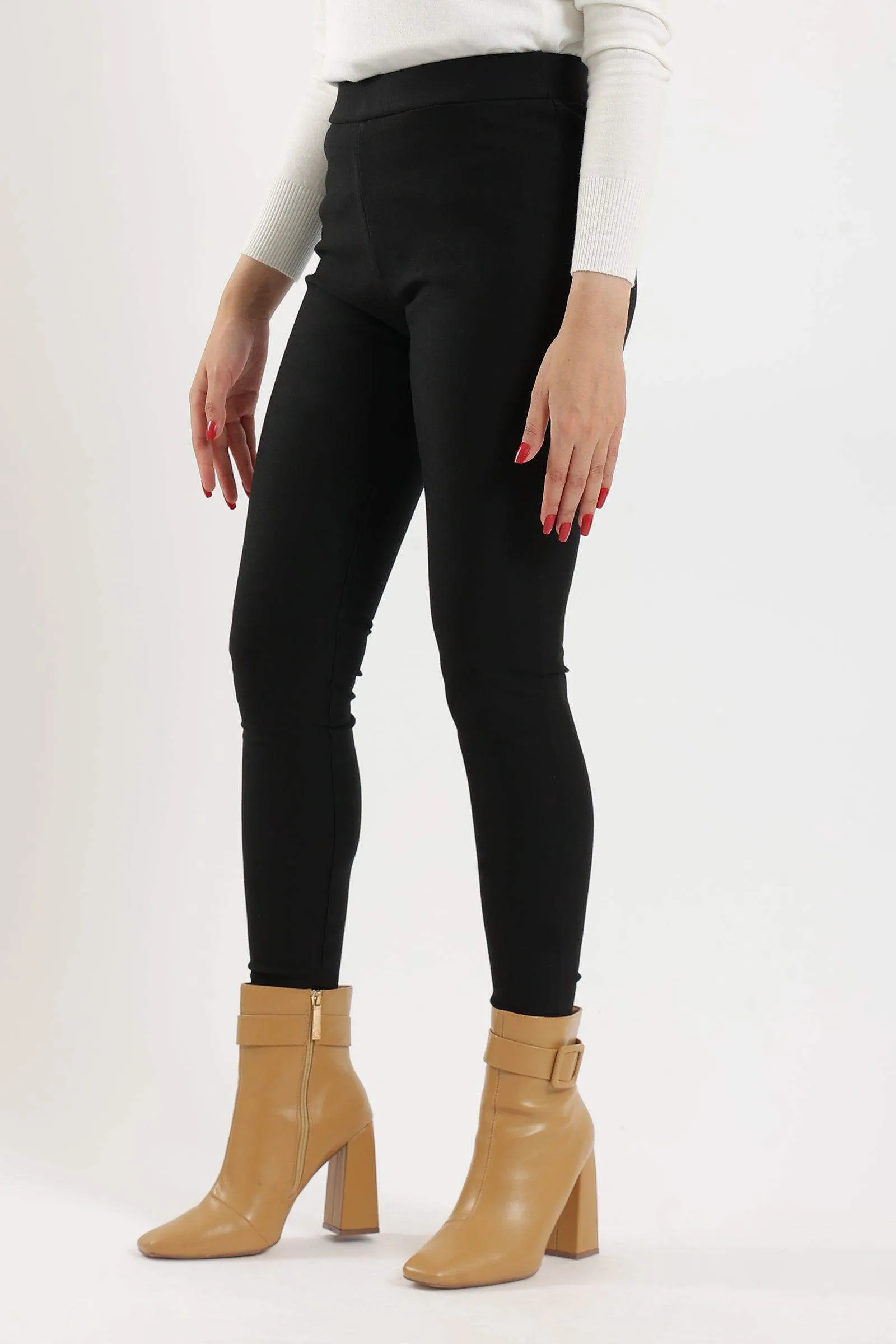 Black High Rise Leggings