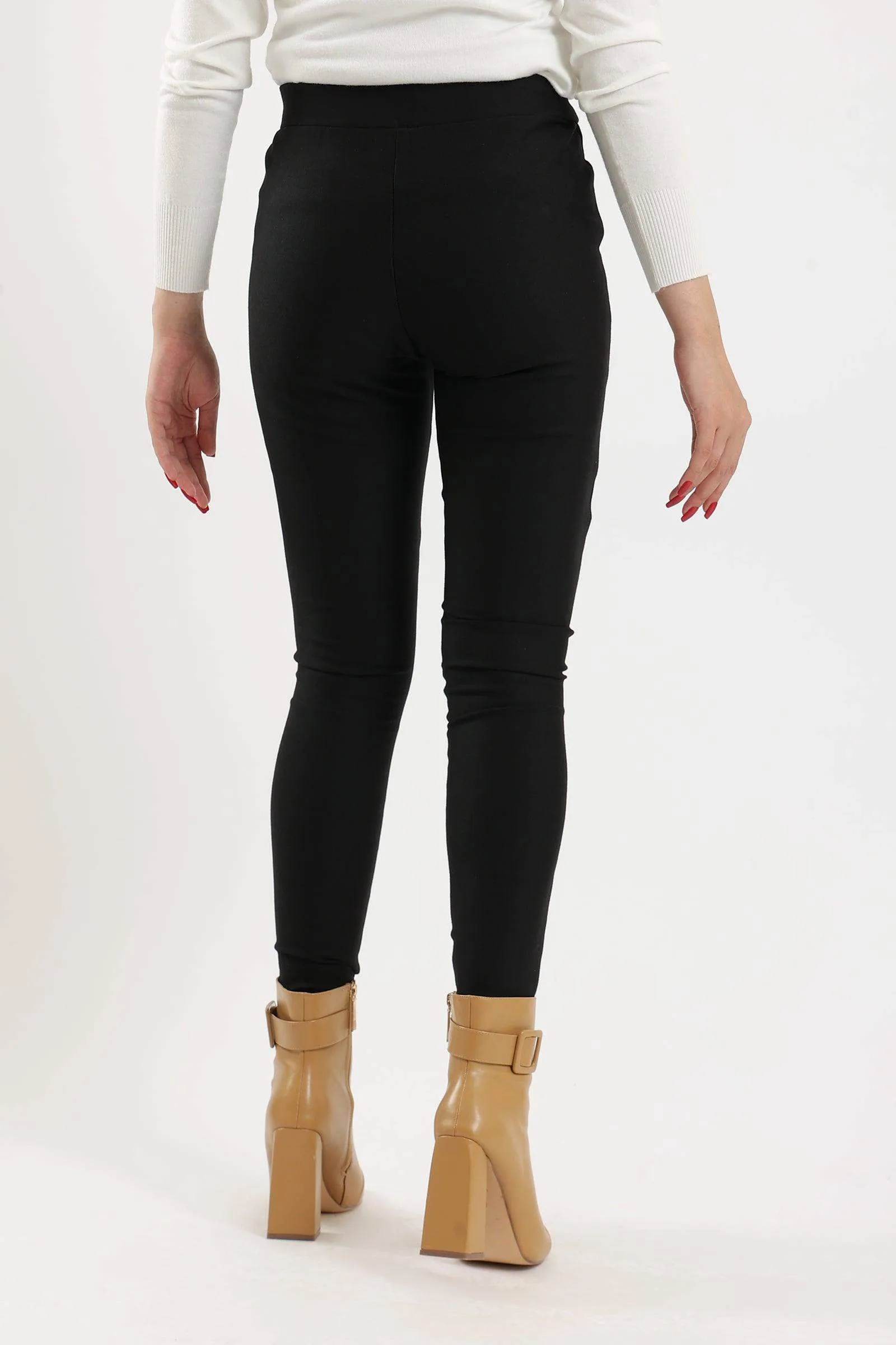 Black High Rise Leggings