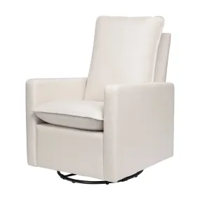 Cali Pillowback Swivel Glider - Performance Cream Eco-Weave (See Details)