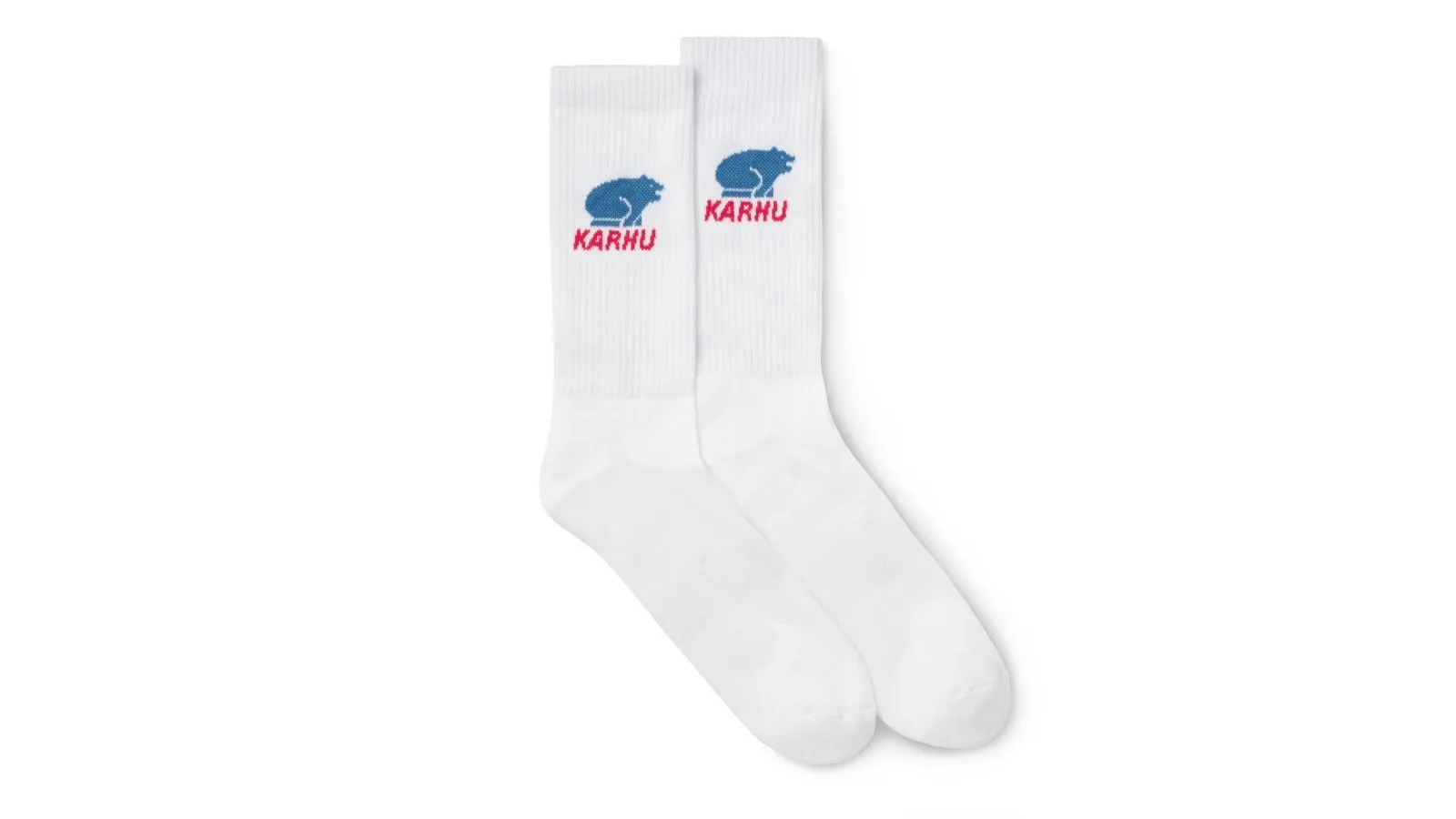 CLASSIC LOGO SOCK - BRIGHT WHITE / HIGH TIDE