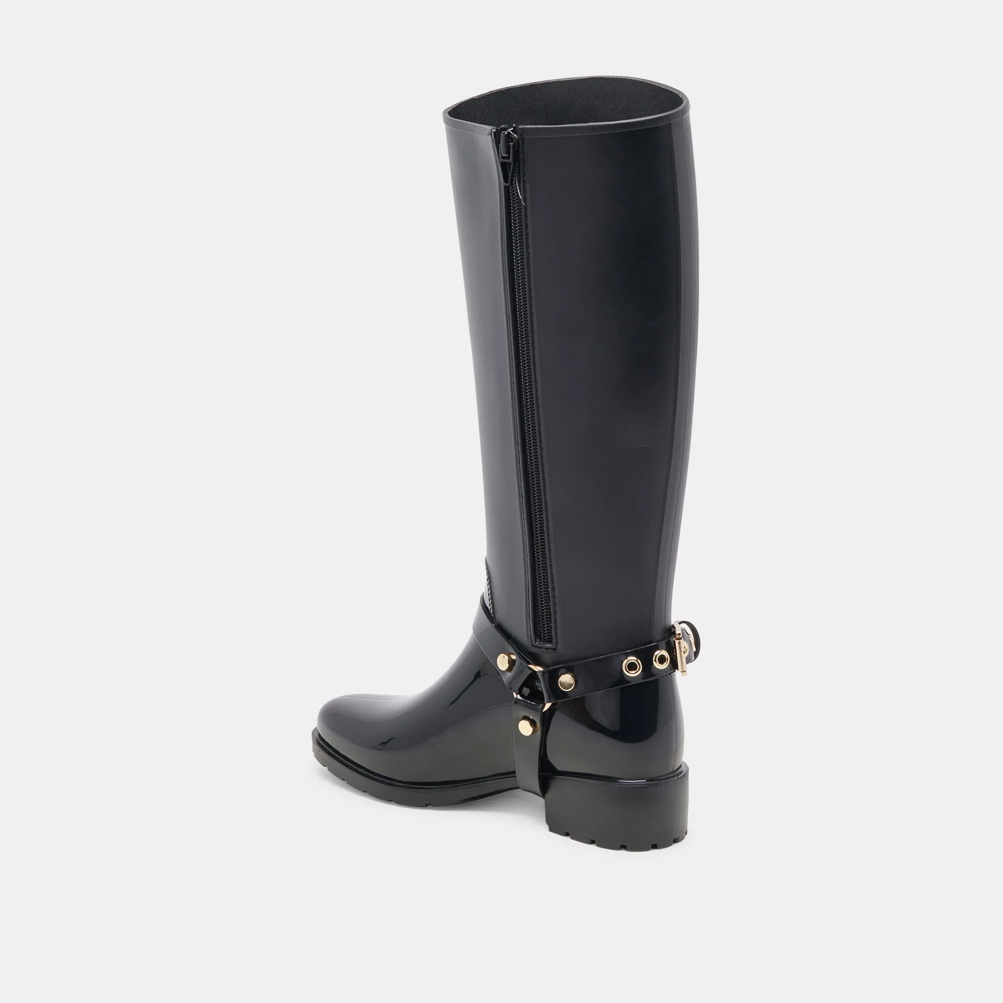 CLOUDY H2O BOOTS MIDNIGHT PATENT STELLA