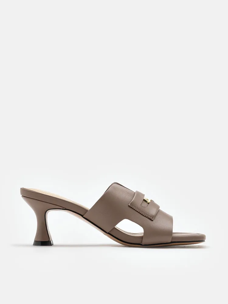 Cora Penny-Slot Heel Sandals