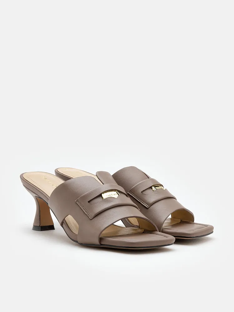 Cora Penny-Slot Heel Sandals