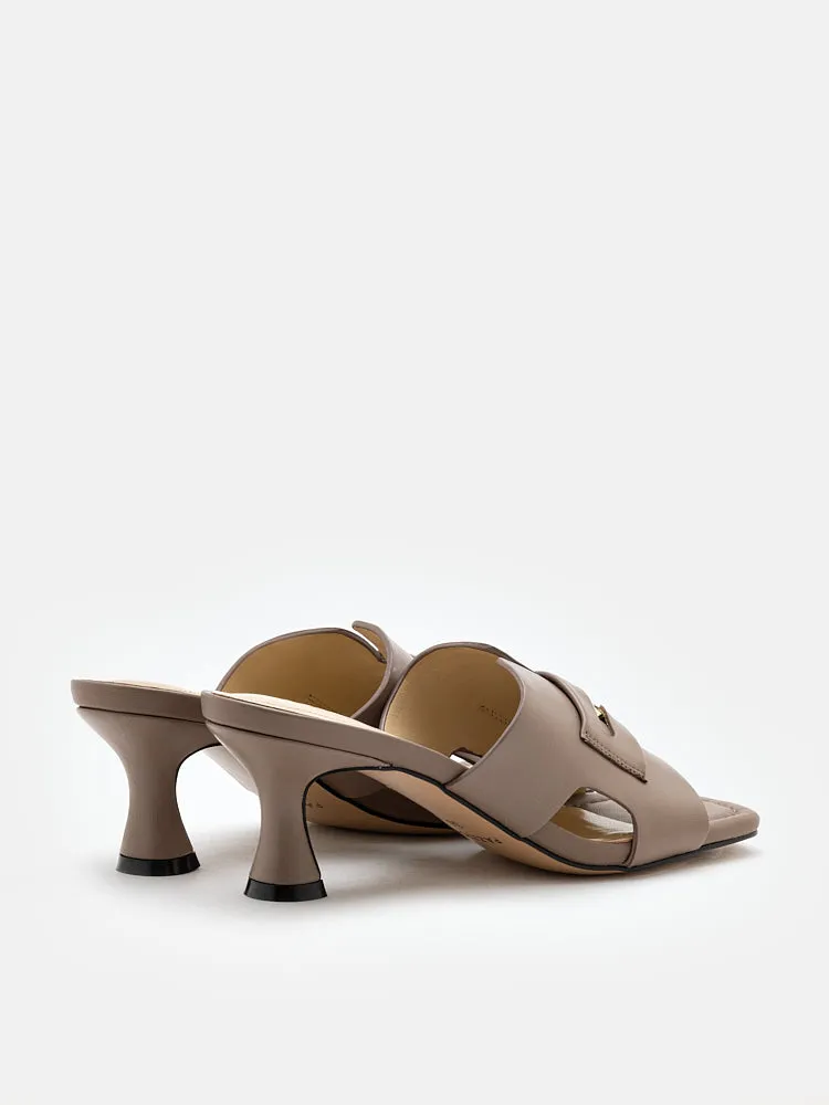 Cora Penny-Slot Heel Sandals