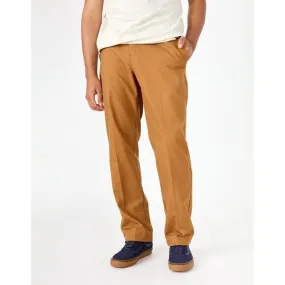 Dickies Skateboarding Pants Flex Slim Fit Straight Leg Brown Duck