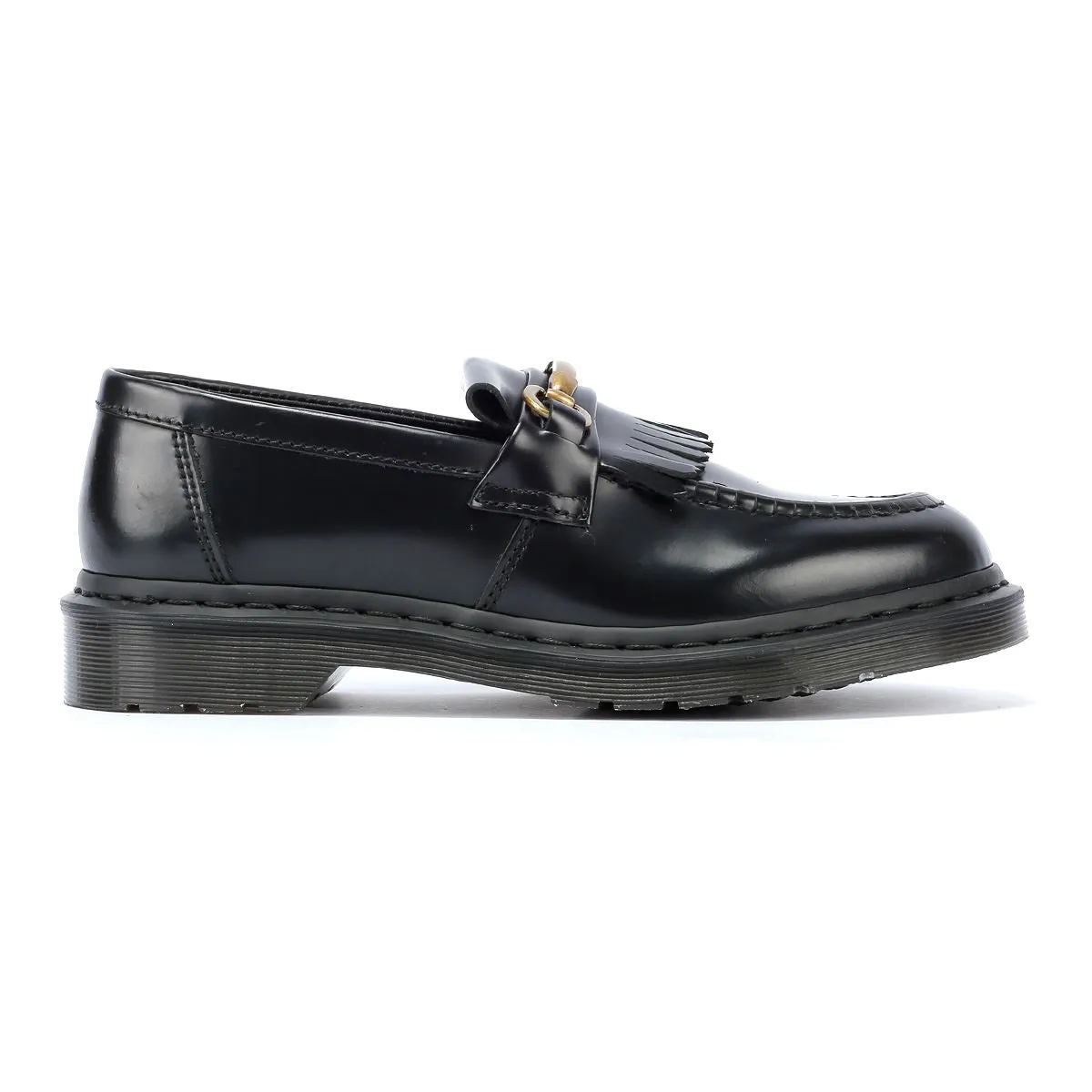 Dr. Martens Adrian Snaffle Black Leather Loafers