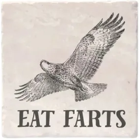 Effin' Birds Coaster - Eat Farts