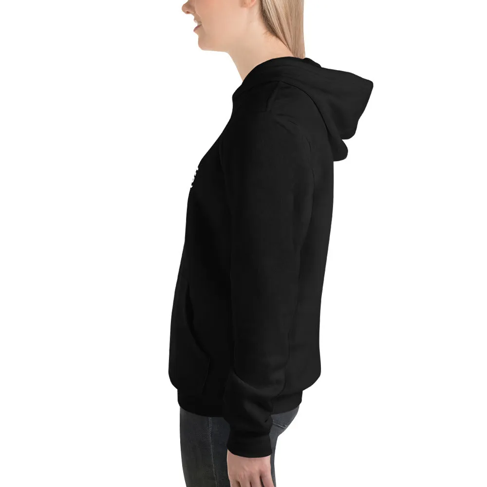 EVERYDAY FLEECE, COZY CHIC BLACK HOODIE - 00 EXCUSES GIRLSTRONG