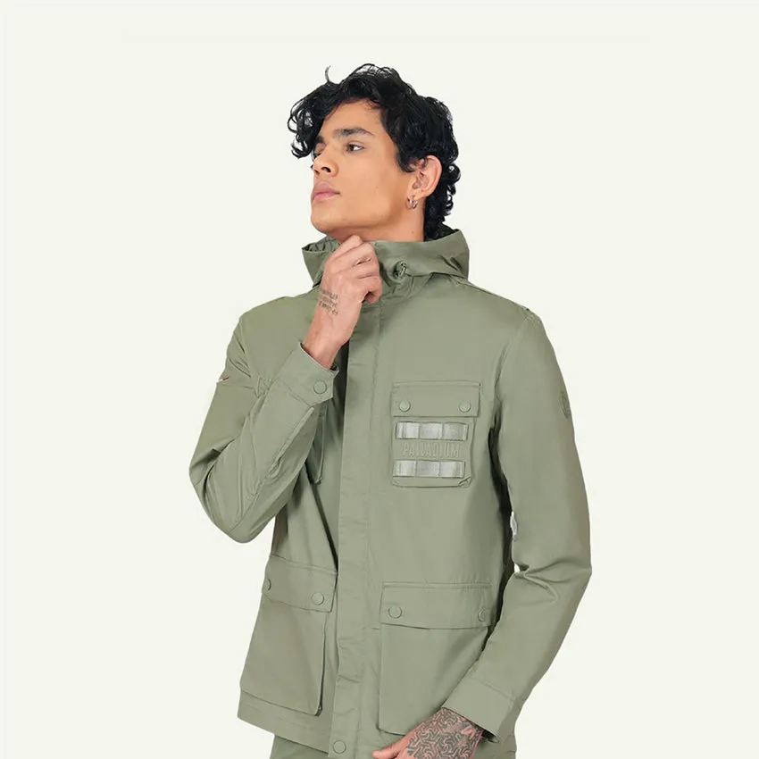 HERITAGE HOODIE JKT 4 PKT MEN'S JACKET- VETIVER