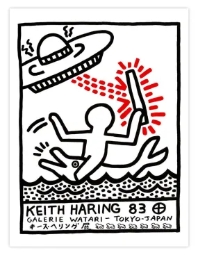 Keith Haring Galerie Watari 1983