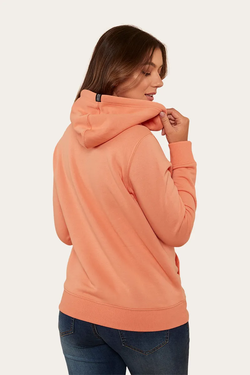 Melrose Womens Hoodie - Coral