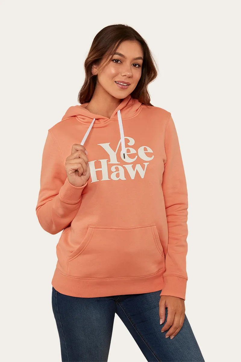 Melrose Womens Hoodie - Coral