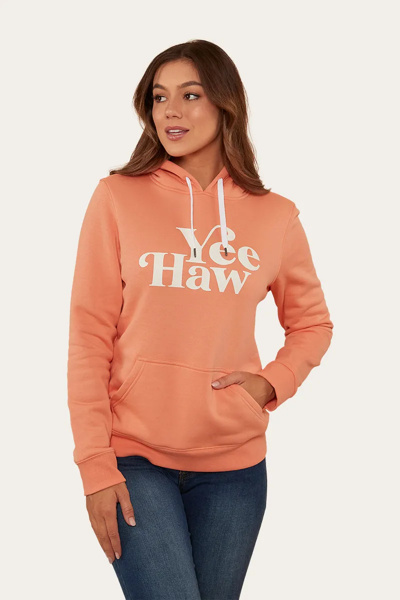 Melrose Womens Hoodie - Coral