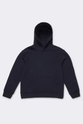 Men's Organic Hoodie Sweatshirt in Black