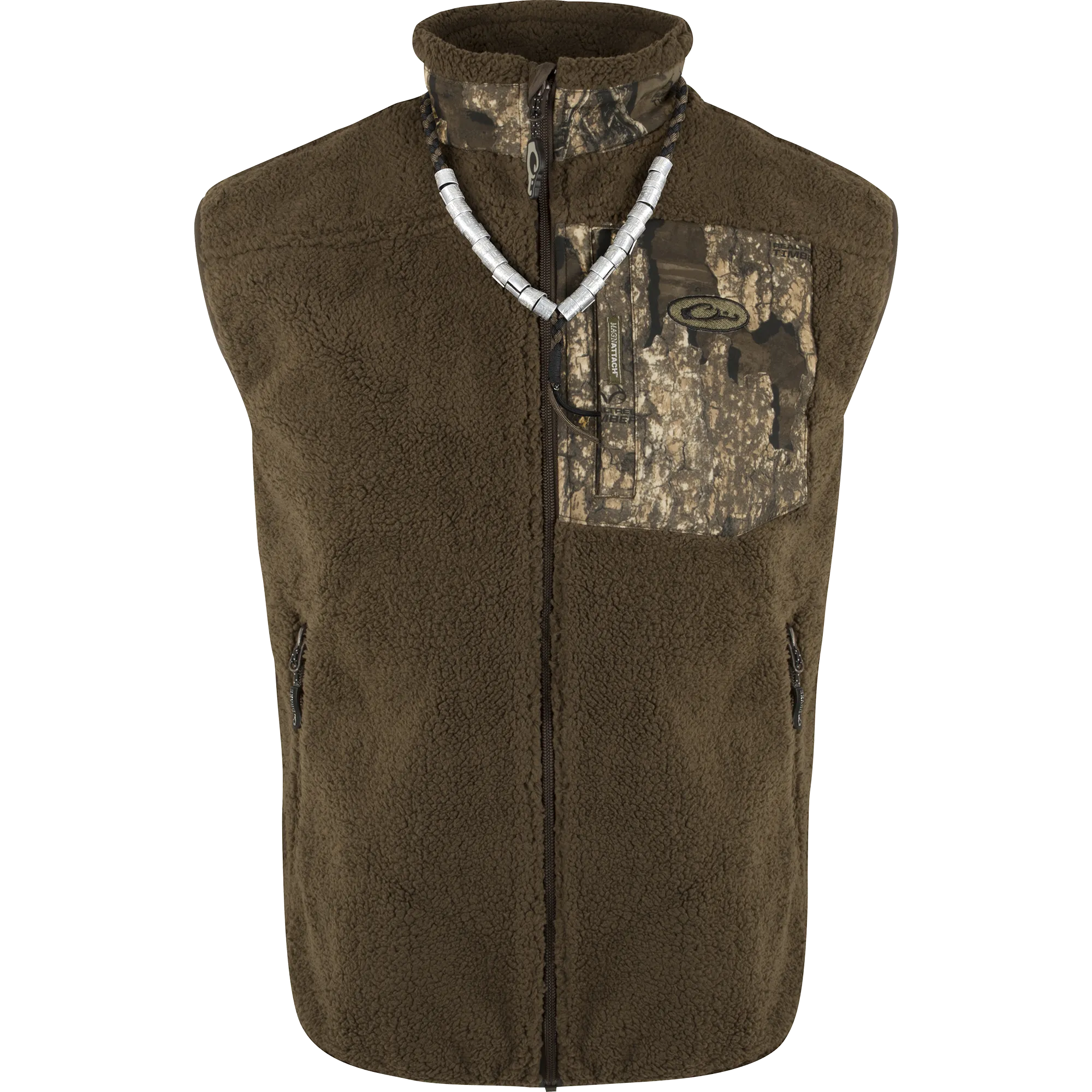 MST Sherpa Fleece Hybrid Liner Vest - Realtree