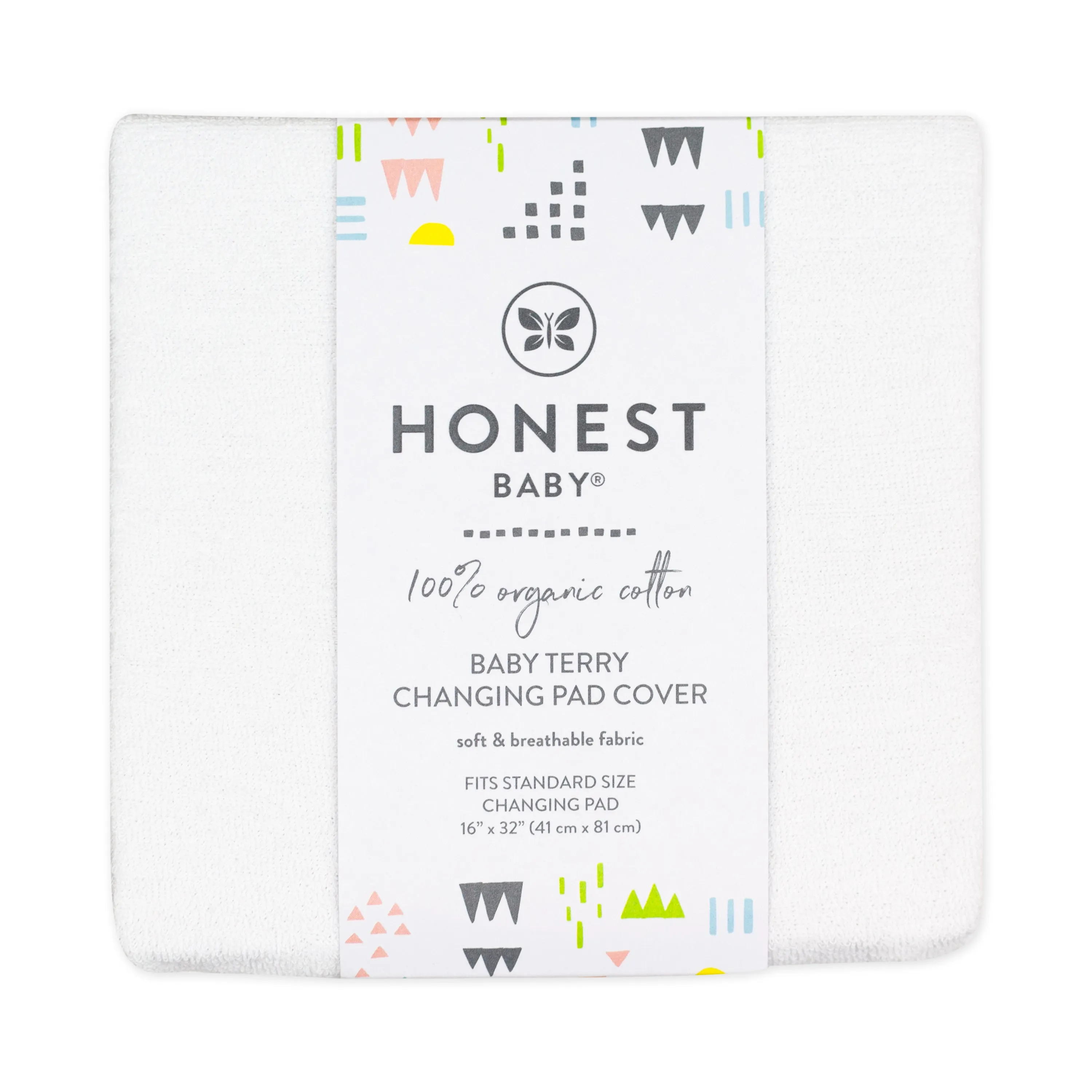 Organic Cotton Baby Terry Changing Pad Cover