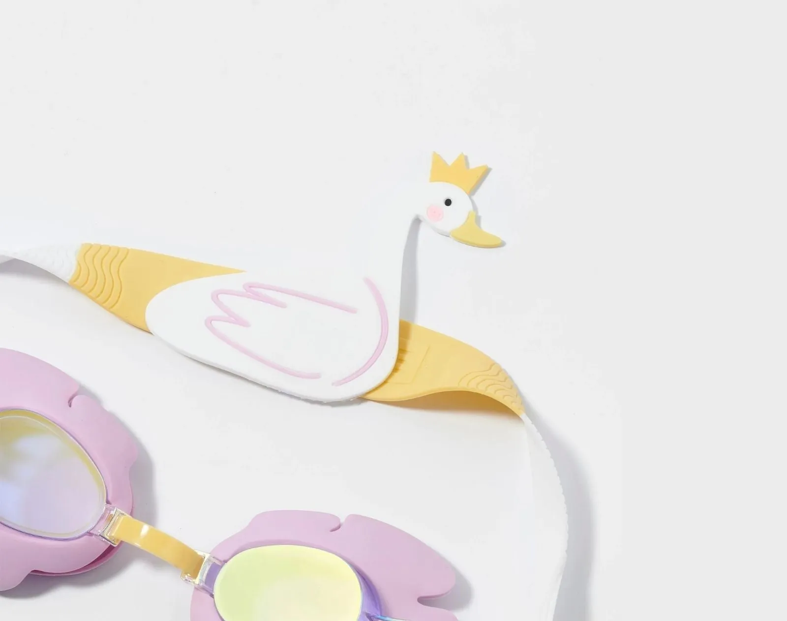 Princess Swan Swim Goggles