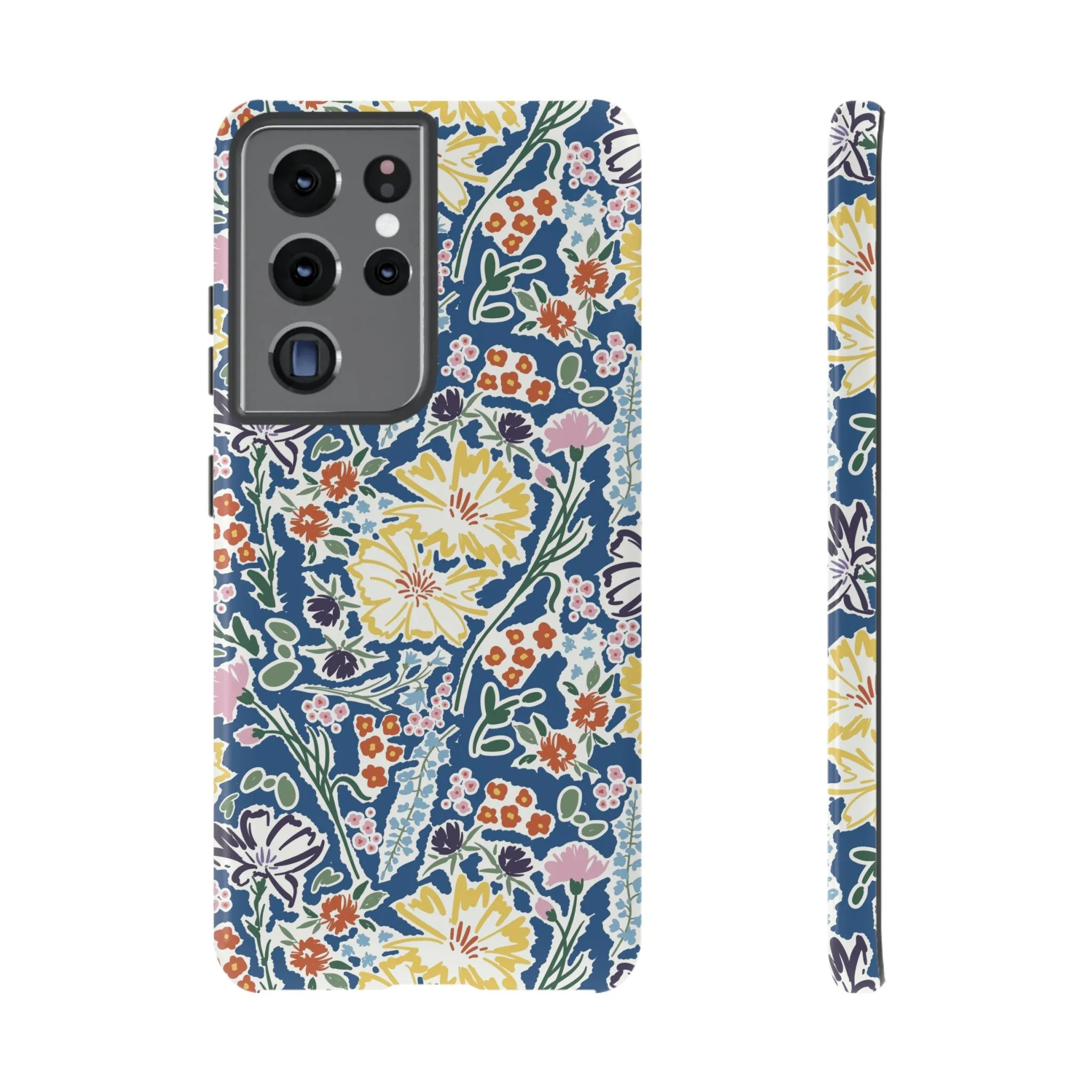 Valley Walks | Navy Flower Case