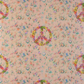 Walter Knabe Floral Peace Machine Printed Fabric