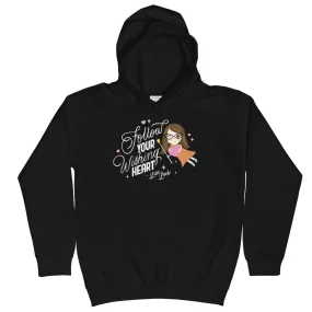 Wishing Heart Kid's Hoodie (Dark)