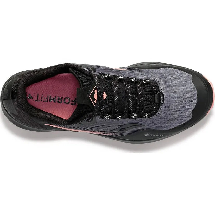 Women's Saucony PEREGRINE 12 GTX CHARCOAL | SHELL